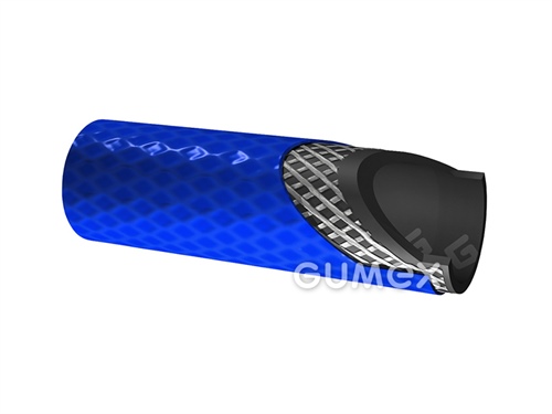 CX AIR, 6/10,5mm, 18bar, extraflexibel, PVC/PVC, -15°C/+60°C, blau, 